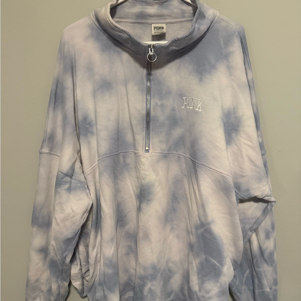 Victoria's Secret Pink Lavender Quarter-Zip